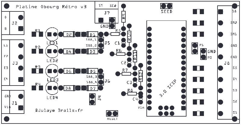 Preview of the Board, top side