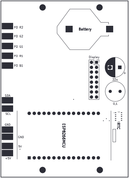 Preview of the Board, top side