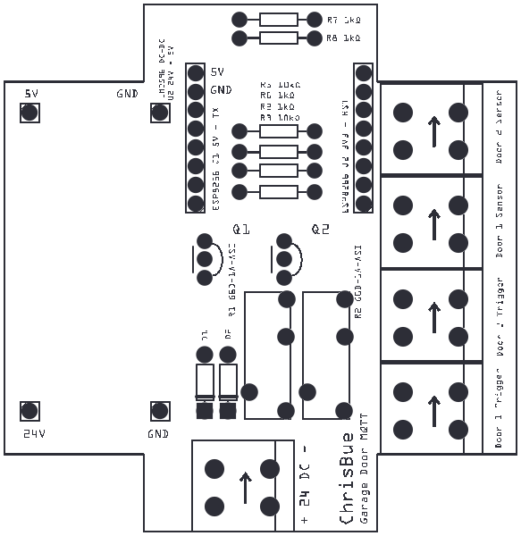 Preview of the Board, top side