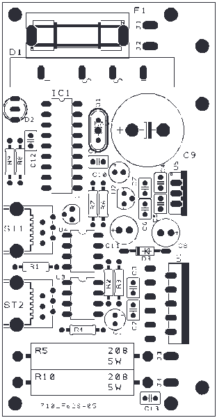 Preview of the Board, top side