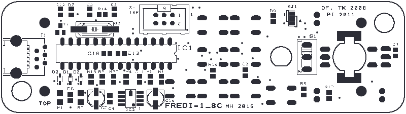 Preview of the Board, top side