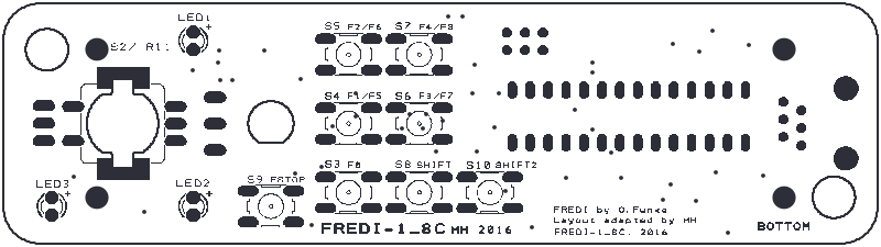 Preview of the Board, bottom side