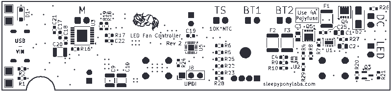 Preview of the Board, top side
