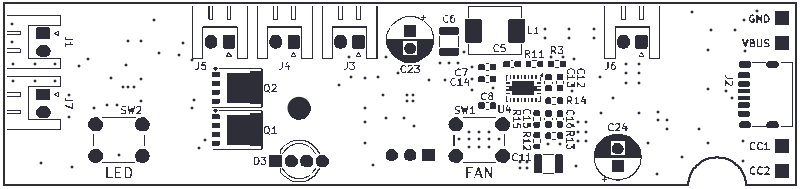 Preview of the Board, top side