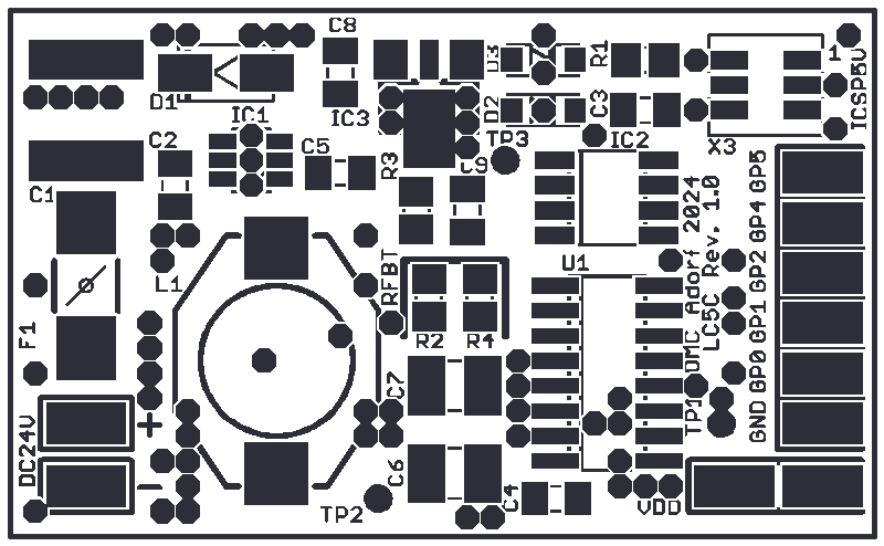 Preview of the Board, top side