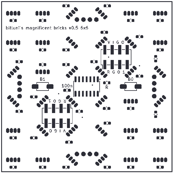 Preview of the Board, top side