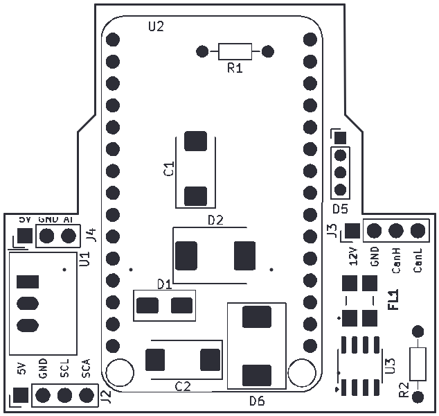 Preview of the Board, top side