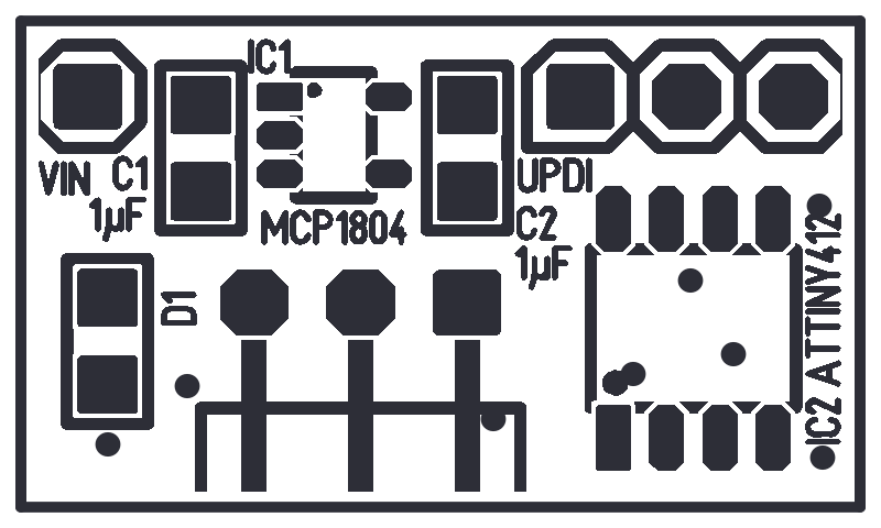 Preview of the Board, top side