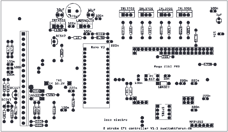 Preview of the Board, top side