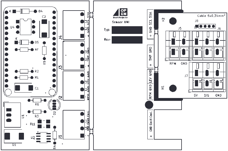 Preview of the Board, top side