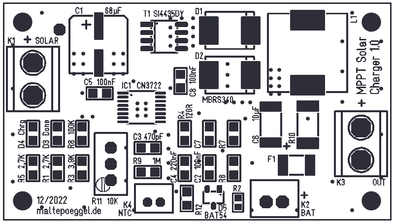 Preview of the Board, top side