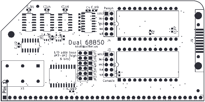Preview of the Board, top side